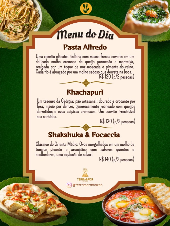 Cardápio 1